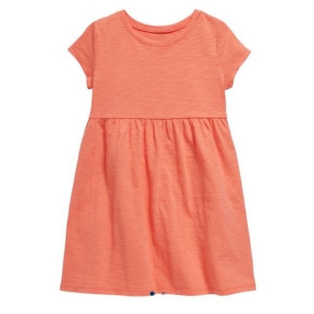 NEW Old Navy Jersey Knit Fit & Flare Dress. Size 3T. Sweet‎ Guava.